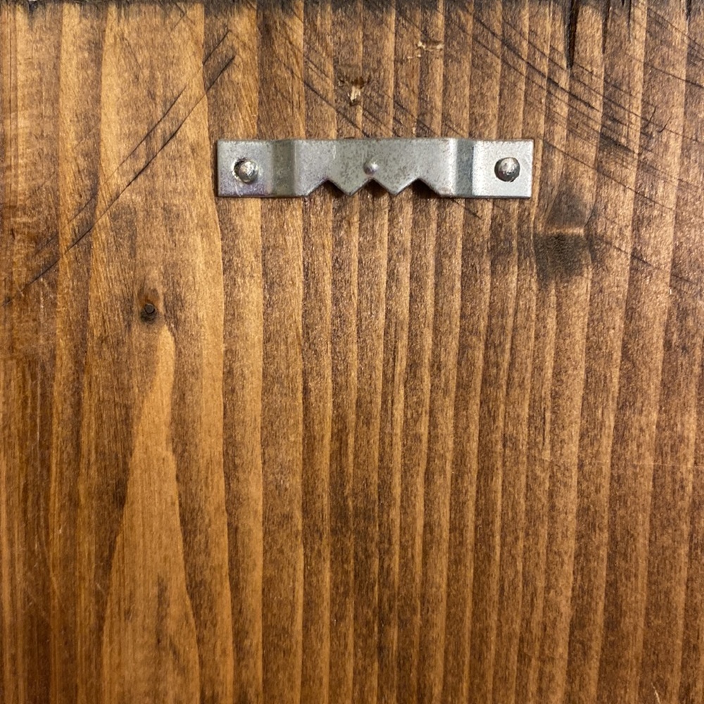 Wood hanging with hook - Picture 5 of 5